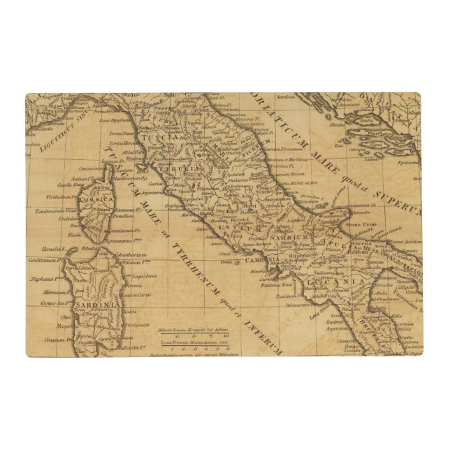 Ancient Italy Placemat (Front)