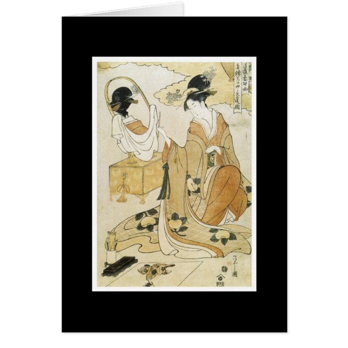 Ancient Japanese Art Card