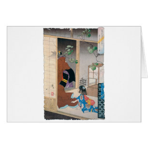 Ancient Japanese Demon Painting Cards