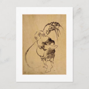 Ancient Japanese Painting, Circa 1800's. Japan. Postcard