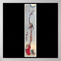 Ancient Japanese Painting Poster