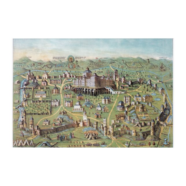 ANCIENT JERUSALEM ACRYLIC PRINT (Front)