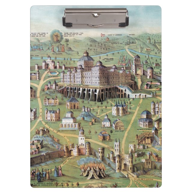 ANCIENT JERUSALEM CLIPBOARD (Front)