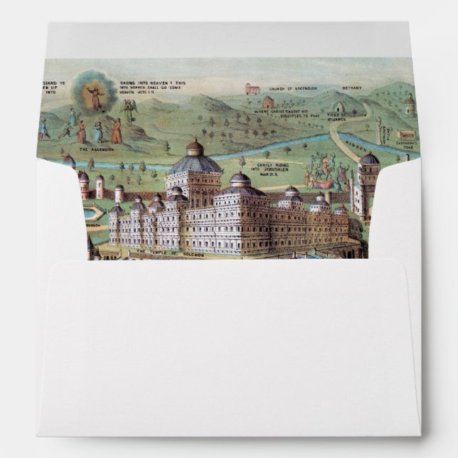 ANCIENT JERUSALEM ENVELOPE (Back (Bottom))