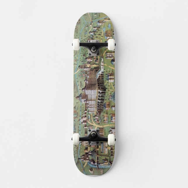 ANCIENT JERUSALEM SKATEBOARD DECK (Front)