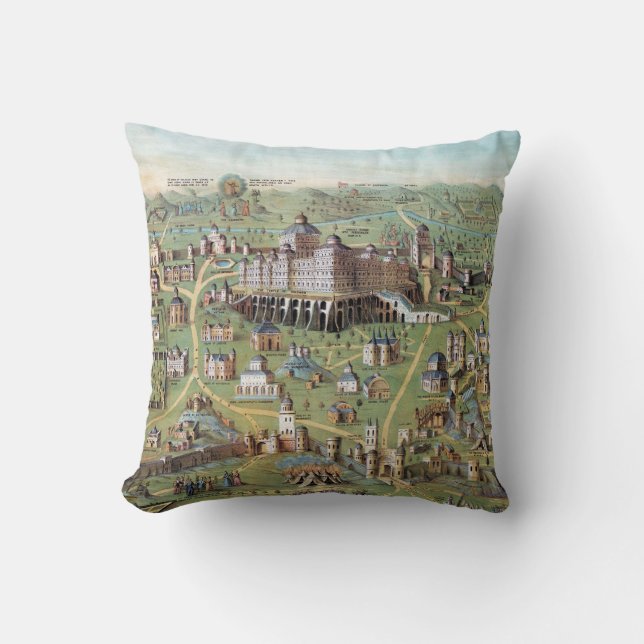ANCIENT JERUSALEM THROW PILLOW (Front)