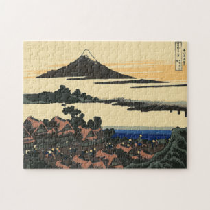 Ancient Kai province Katsushika Hokusai drawing Jigsaw Puzzle