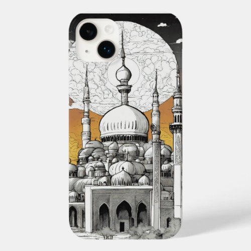 Ancient Landmarks Apparel Crafted Intricacies Case_Mate iPhone 14 Plus Case