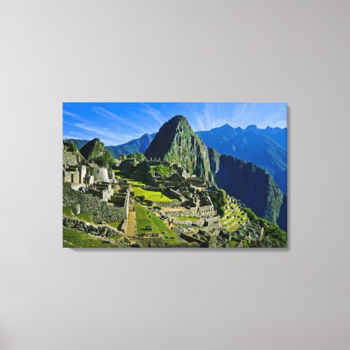 Ancient Machu Picchu last refuge of the 2 Canvas Print