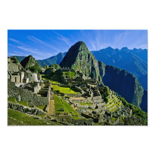 Ancient Machu Picchu last refuge of the 2 Photo Print