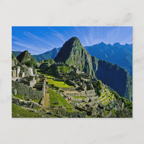 Ancient Machu Picchu last refuge of the 2 Postcard