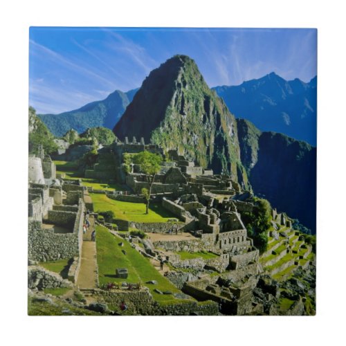 Ancient Machu Picchu last refuge of the 2 Tile