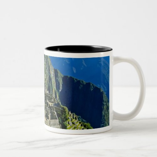 Ancient Machu Picchu last refuge of the 2 Two_Tone Coffee Mug