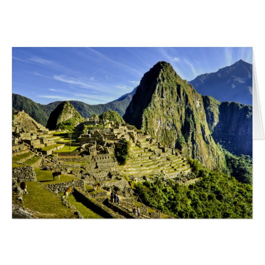 Ancient Machu Picchu, last refuge of the Cards (Front Horizontal)