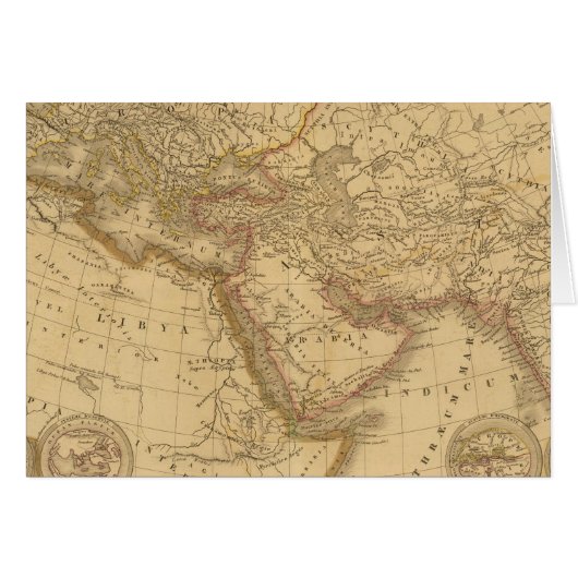 Ancient Map Cards (Front Horizontal)
