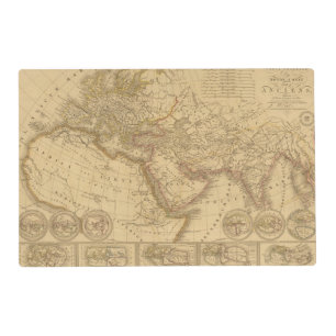Ancient Map Placemat