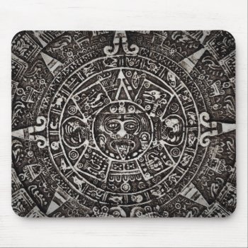 Ancient Mayan Calendar Mouse Pad by bbourdages at Zazzle