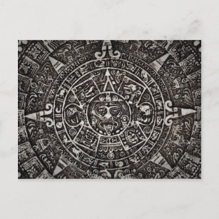 Ancient Mayan Calendar Postcard