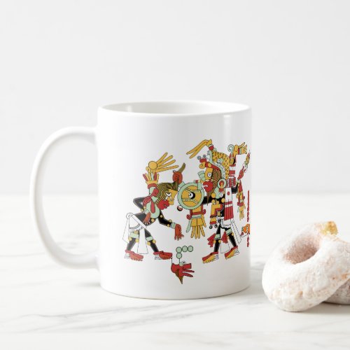 Ancient Mayan Mesoamerican Art Coffee Mug