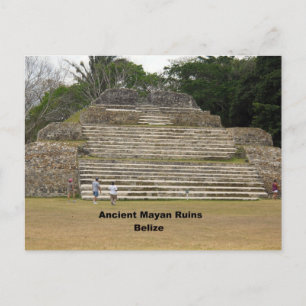 Ancient Mayan Ruins, Belize Postcard