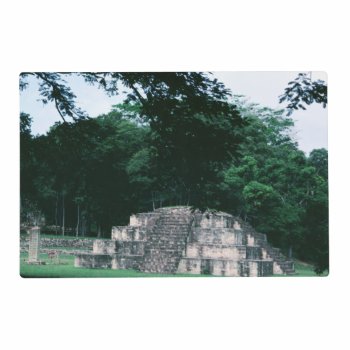 Ancient Mayan Ruins Copan Honduras Designed Placemat by ScrdBlueCollectibles at Zazzle