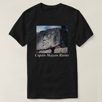 Ancient Mayan Ruins Copan Honduras Photo Designed T-shirt by ScrdBlueCollectibles at Zazzle