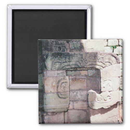 Ancient Mayan Ruins Photo Designed Refrigerator Magnet