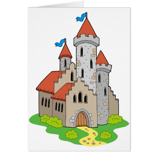 Ancient medieval castle cards (Front)