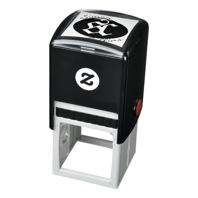 Ancient Medieval ExLibris Monogram and Signature Self-inking Stamp (Product)