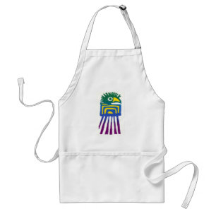 Ancient Mexican Bird Adult Apron