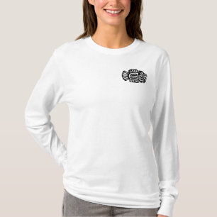 Ancient Mexican Fish Motif Hoody