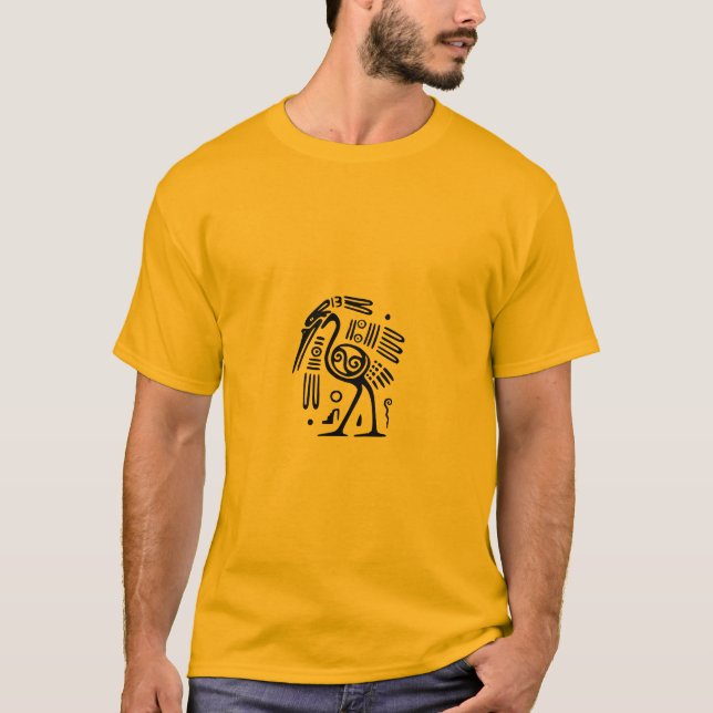 Ancient Mexican Motif T-shirt (Front)