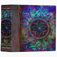 Ancient Mystic Book of Spells 3 Ring Binder