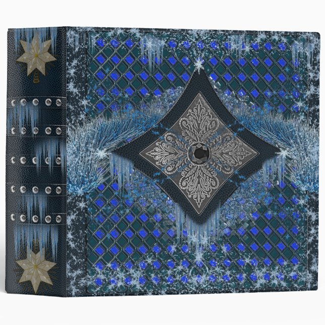 Ancient Mystical Tome of Magic Spells & Potions 3- 3 Ring Binder (Front/Spine)