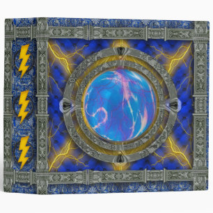 Ancient Mystical Tome of Magic Spells & Potions 7 3 Ring Binder