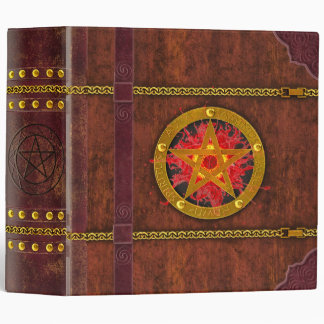 Ancient Mystical Tome of Magic Spells & Potions I 3 Ring Binder