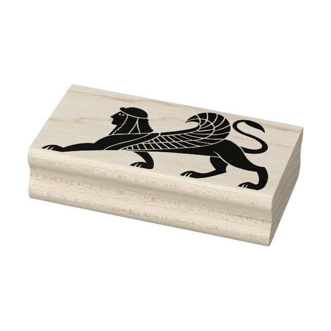 Ancient Mythical Creature Rubber Stamp (Stamp)