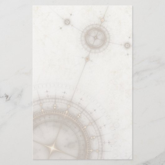 Ancient Nautical Chart, Grunge (Front)
