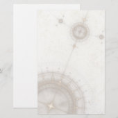 Ancient Nautical Chart, Grunge (Front/Back)