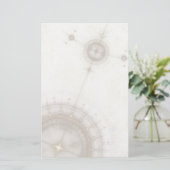 Ancient Nautical Chart, Grunge (Standing Front)