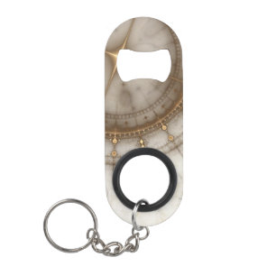 Ancient Nautical Chart, Grunge Keychain Bottle Opener