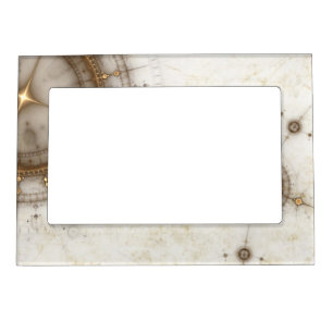 Ancient Nautical Chart, Grunge Magnetic Picture Frame