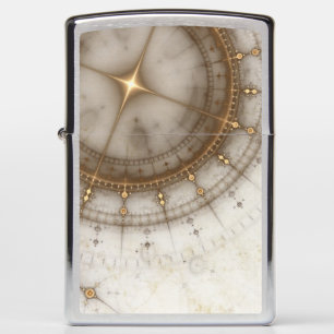 Ancient Nautical Chart, Grunge Zippo Lighter