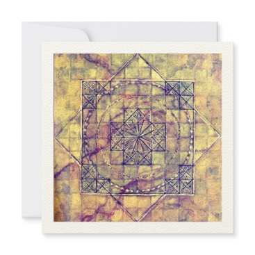 Ancient Nazca Mandala, Peru. Card Ancient Nazca Mandala, Peru. Card
