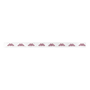 Ancient Nordic Latvian, Lithuanian Symbol Satin Ribbon