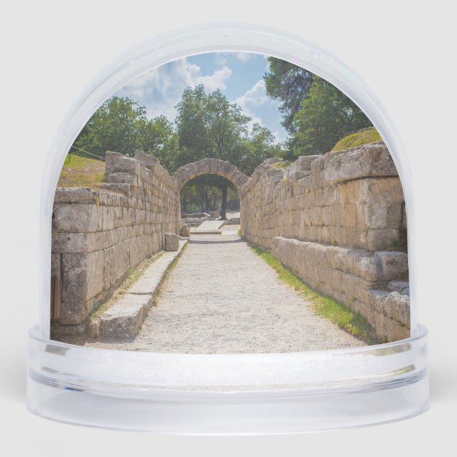 Ancient Olympia Greece – Birthplace of the Olympic Snow Globe (Front)