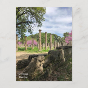Ancient Olympia, Greece. Postcard