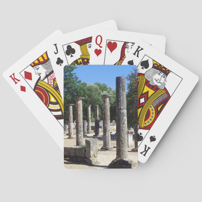 Ancient Olympia - Peloponnese Poker Cards (Back)