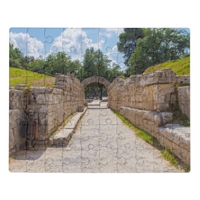 Ancient Olympia Ruins – Greece Historical Travel Jigsaw Puzzle (Puzzle Horizontal)