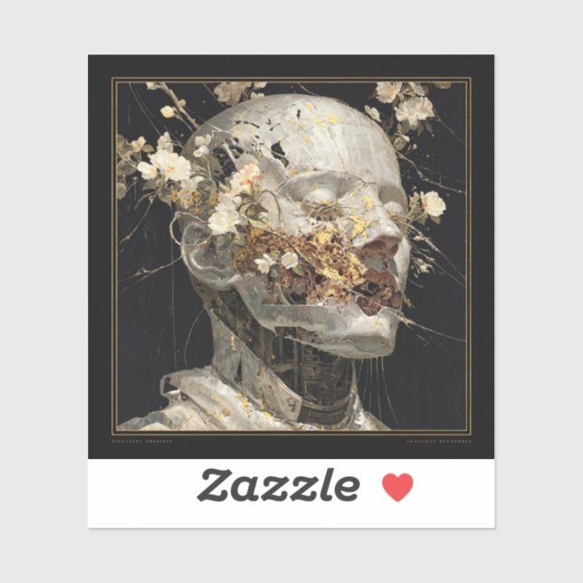 Ancient One — Gothic Fine Art Sticker (Sheet)
